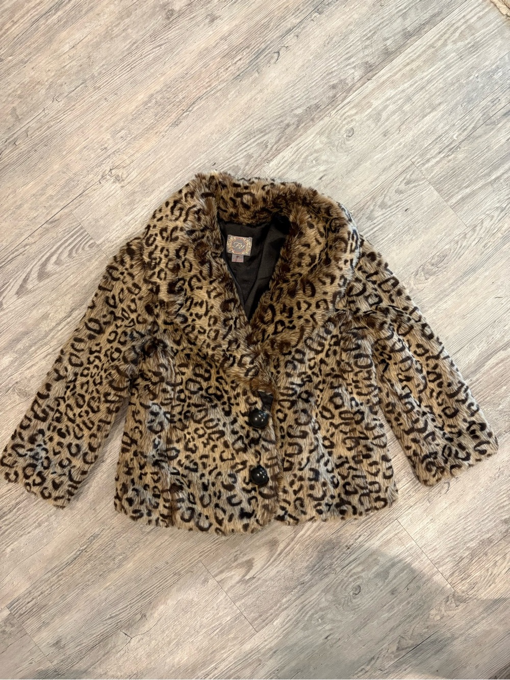 Leopard Print Forever 21 S Jacket - Brown